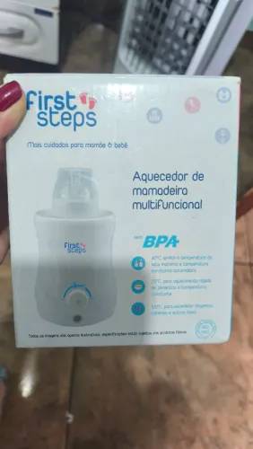Aquecedor de Mamadeira e papinhas Multifuncional First Steps