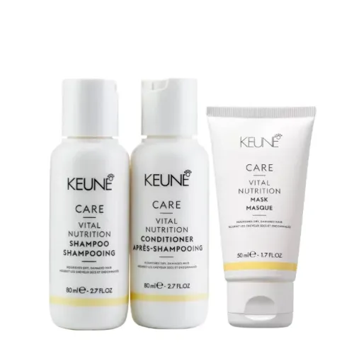 Kit Keune Care Vital Nutrition Mini Trio - Travel Size