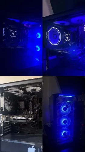 PC GAMER I7 9ª / RX 580 (NOVA) / SSD 1TB / SSD 120GB (NOVO) / HD 500GB