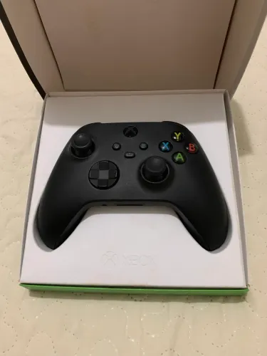 Controle original xbox séries s carbon black