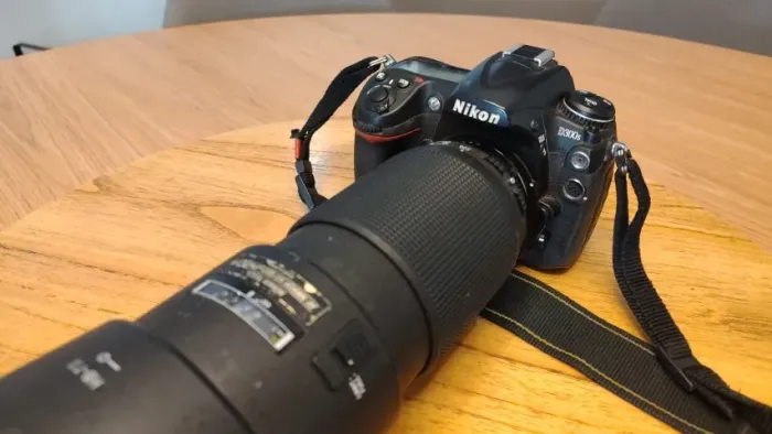 Camera D300s + Lente 80-200
