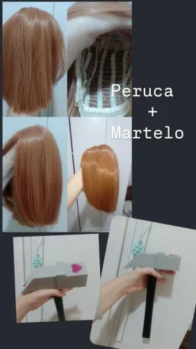 Peruca + Martelo Nobara Kugisaki