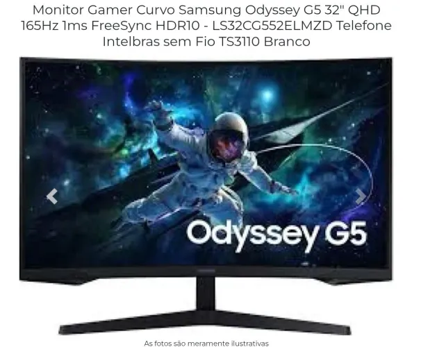 Monitor Game odissey 5 Samsung