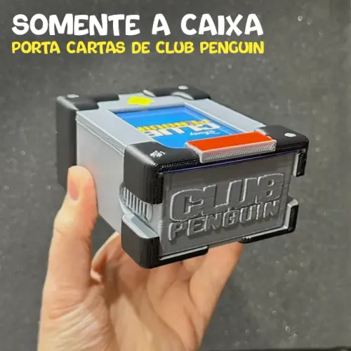 Caixa EPF Phone Porta-Cartas: Card Jitsu, Desafio Ninja..  | Club Penguin Disney