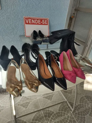 Lote de sapatos melissa , Beira Rio,Via uno , Colcci eVizzano