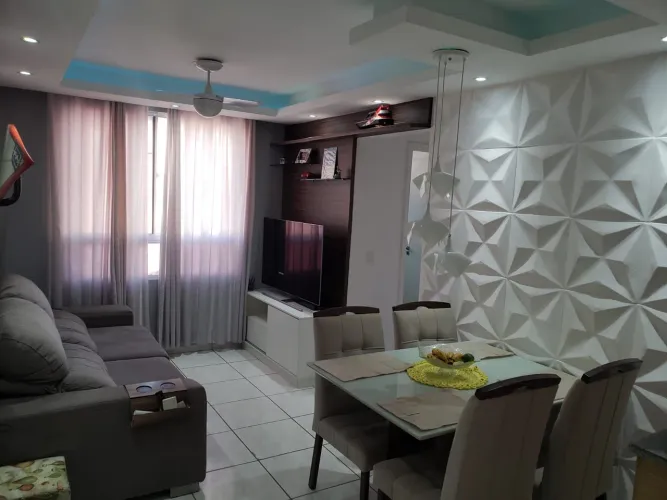 Alugo excelente apartamento mobiliado moderno em Itaboraí