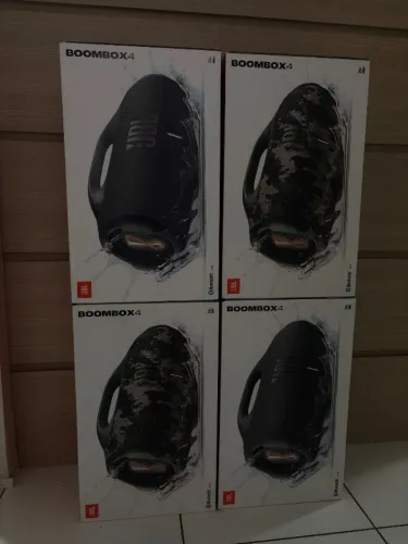 Boombox 4 camuflada, lacrada, nota fiscal e garantia de 1 ano