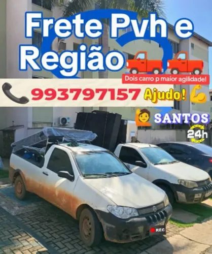 FRETE pvh e região ajudo