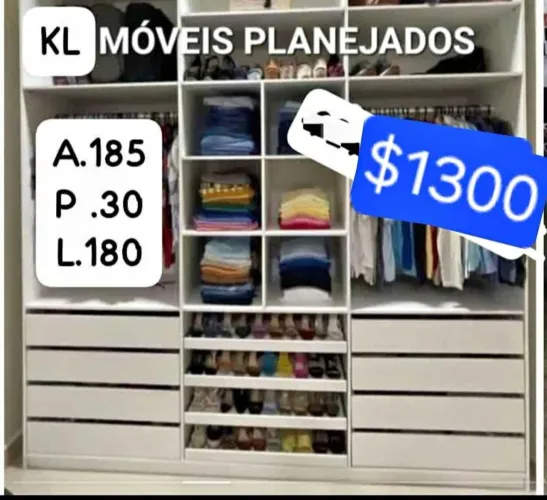 Closet com entrega grátis aqui