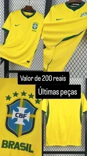 Camisa tailandesa Brasil 