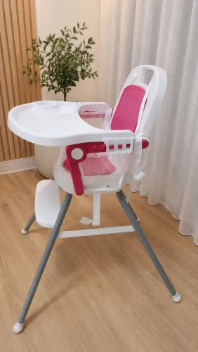 Cadeira Alimentação MultiKids Rosa