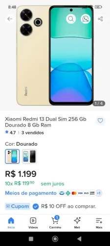 Celular Redmi 13