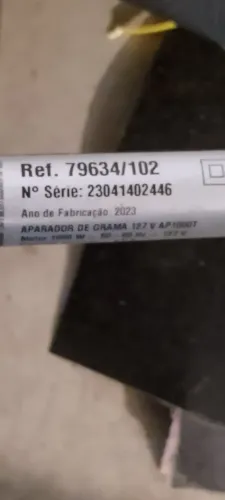 Aparador de grama com defeito 