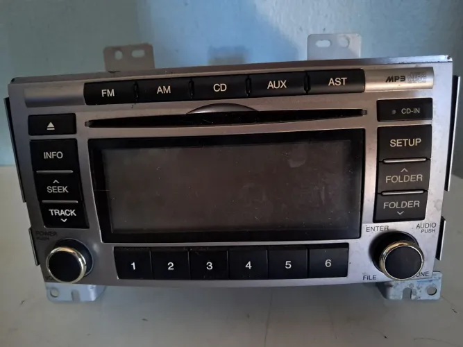 Rádio CD original da Hyundai Santa Fé 2012
