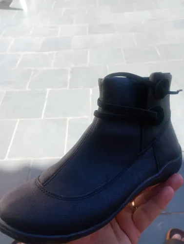 Bota feminina motoqueira 