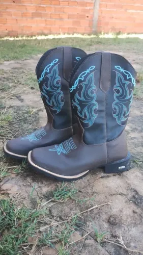 Bota estilo texana