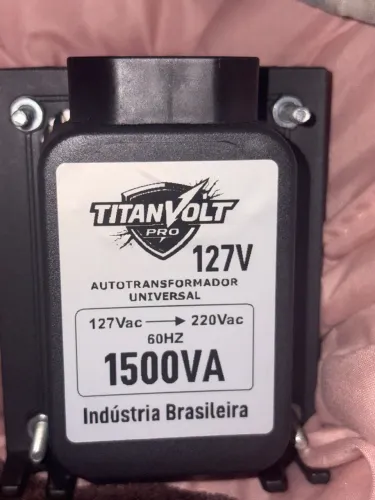 Autotransformador Universal Titanvolt Pro 1500VA (Bivolt)