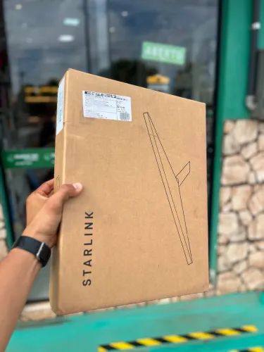 Antena Starlink Mini, Internet Via Satélite de Alta Velocidade, Portátil, WI-FI 5 GO