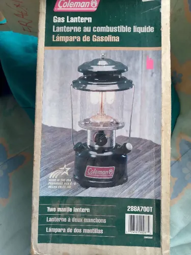 lâmpada de gasolina coleman