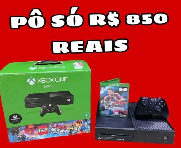 Xbox one fat + 400 jogos tops