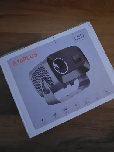 Projetor A10 PLUS LED 4K com Android (NOVO)