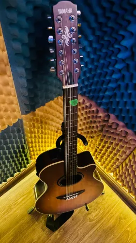 Violao yamaha APX5 A12 - 12 cordas - elixir 0,10 importada. 