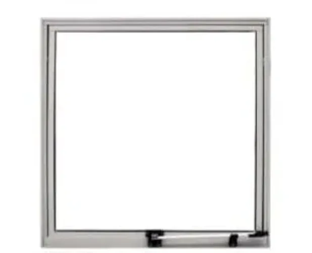 Janela de Alumínio Maxim-ar 60x60cm com Vidro Mini Boreal Fortline Atlântica Branca