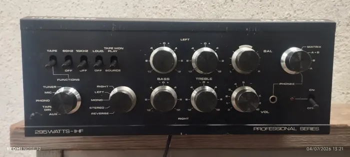Weslei Amplificador Quasar 7070 Integro e Funcionando!