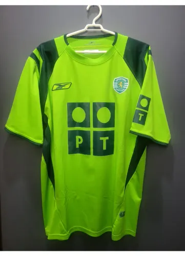 Camisa Sporting Portugal 2004/2005 Reebok A. Polga 4 Original