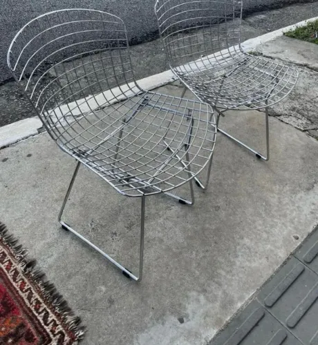 Jogo de cadeiras Harry Bertoia