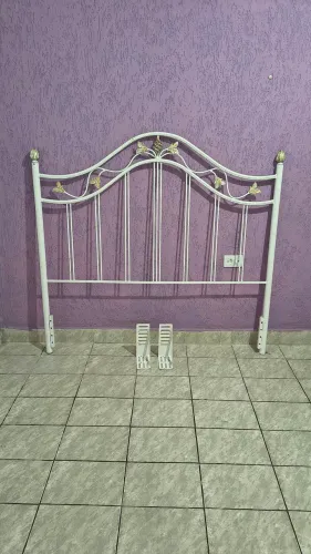 Cabeceira de cama de ferro 