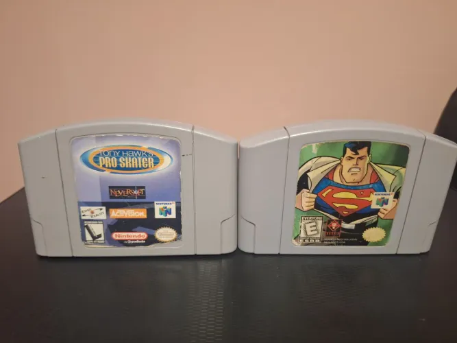 Super Man&Tony Hawks Nintendo 64