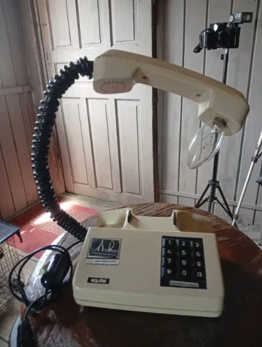 Luminária Telefone anos 70 Peça Unica