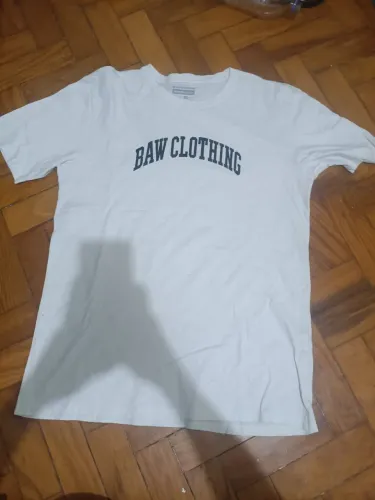 Camiseta BAW Clothing Branca tamanho G