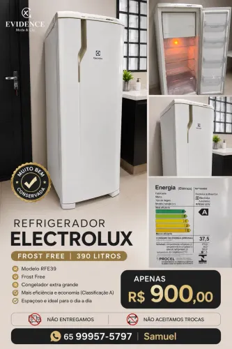 Geladeira Eletrolux frost free 390 litros