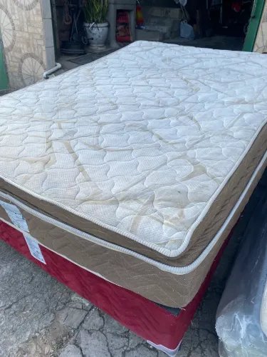 Cama box casal Ortobom