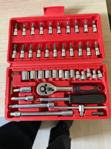 Kit de Chave Catraca, 46 peças