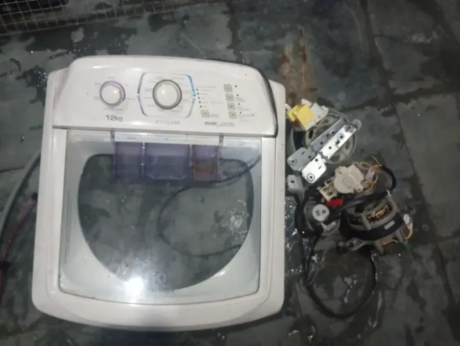 Peças de máquina de lavar Eletrolux 12, tampa completa, motor e maisk,