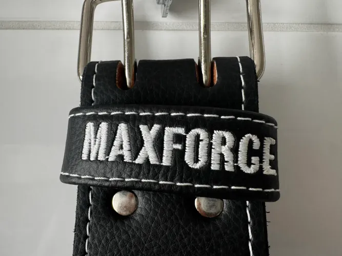 Cinturão couro Maxforce