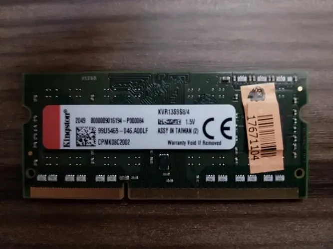 Memória RAM Kingston 4GB DDR3 1333MHz SO-DIMM