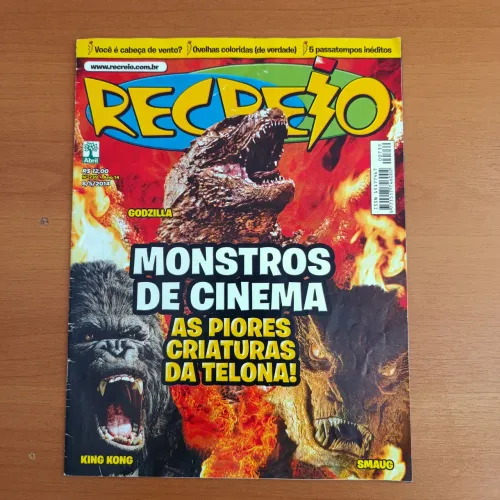 Revista Recreio Edição 739 Monstros de Cinema