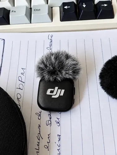 Lapela DJI Mic Mini 2 Original Profissional | Praticamente Novo | Completo com Estojo