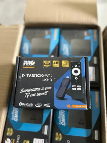 Smart Box 4K Proeletronic TV stick pro  Android 10, 4K Ultra HD, Wi-Fi