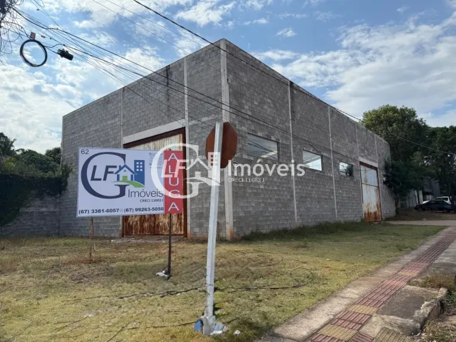 Barracão Comercial para Locação em Campo Grande-MS, Bairro Mata do Jacinto - 2 Banheiros e