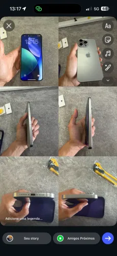IPHONE 15 PRO MAX TITÂNIO 256GB
