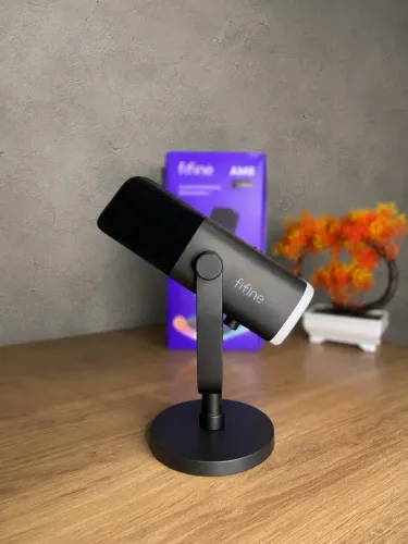 Microfone FiFine AM8 Gamer, novo nunca usado 