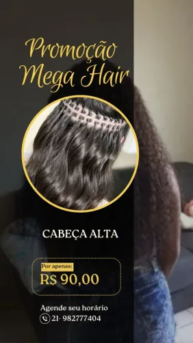 Colocação Mega Hair