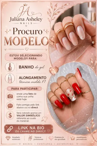 Alongamento em gel
