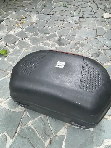Baú para moto 45l com faixa refletiva