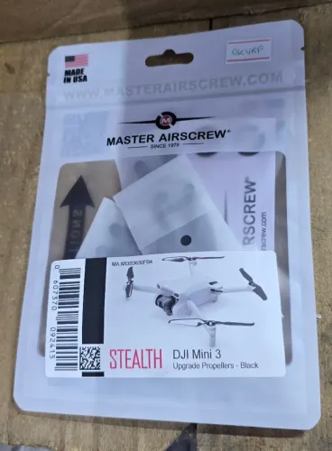 Hélice Dji Mini 3 Master Aircrew (Preta)